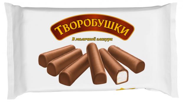 

Сырок творожный «Творобушки» с ванилью в молочной глазури 21%, 180 г
