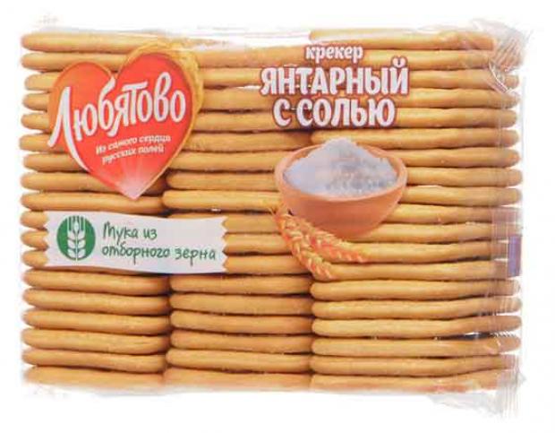 

Крекер «Любятово» Янтарный с солью, 500 г