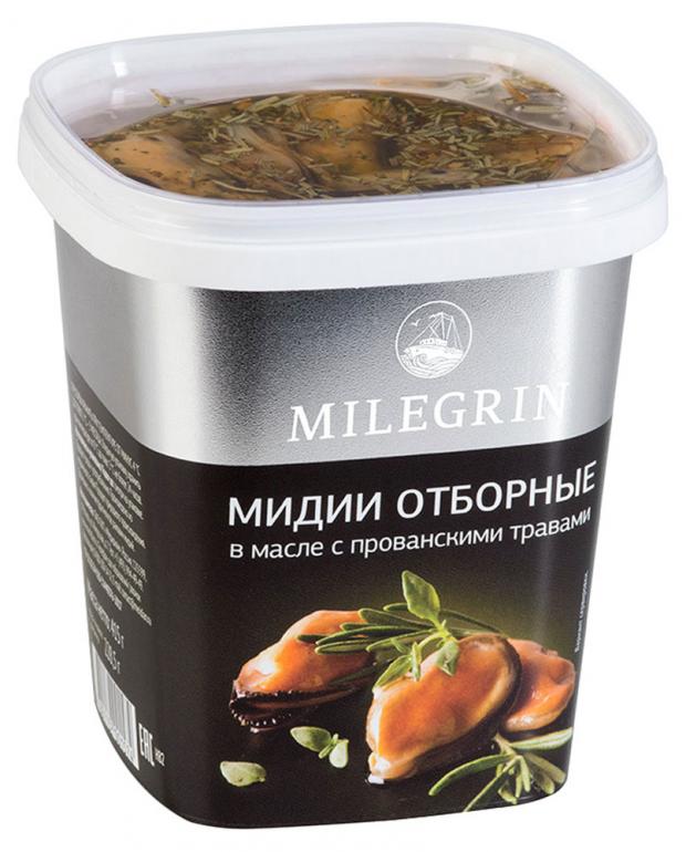 

Мидии отборные «Меридиан» в масле с прованскими травами, 415 г