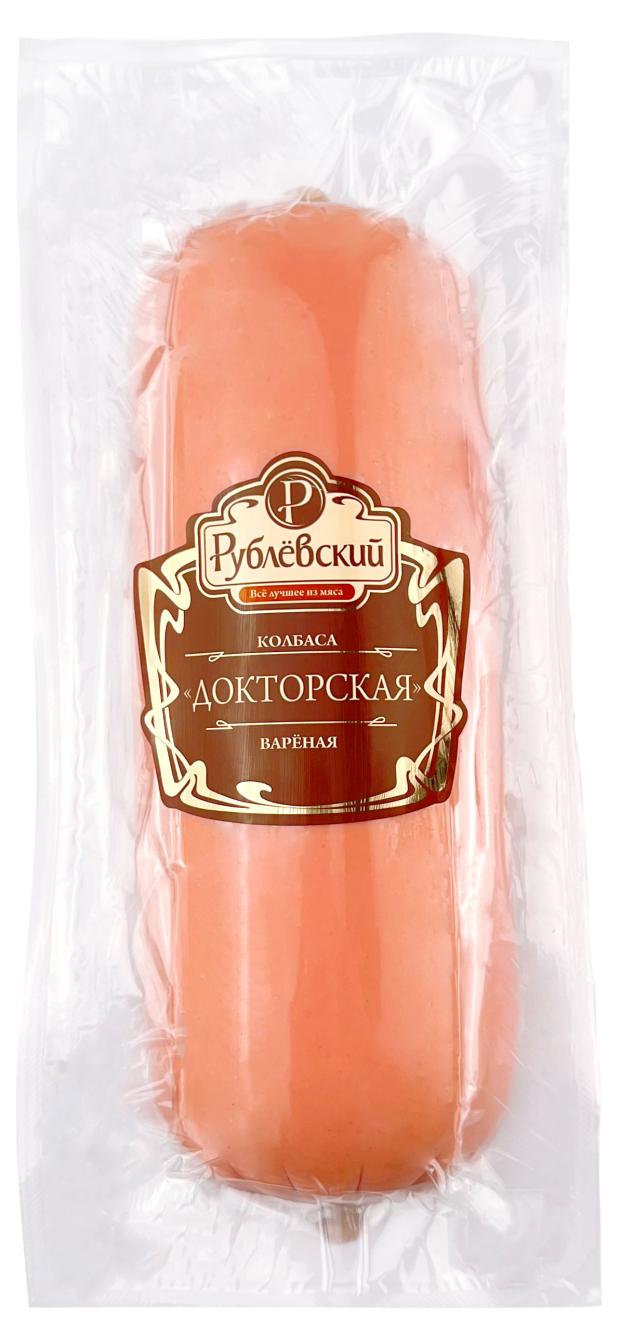 

Колбаса Рублёвский Докторская вареная, вес
