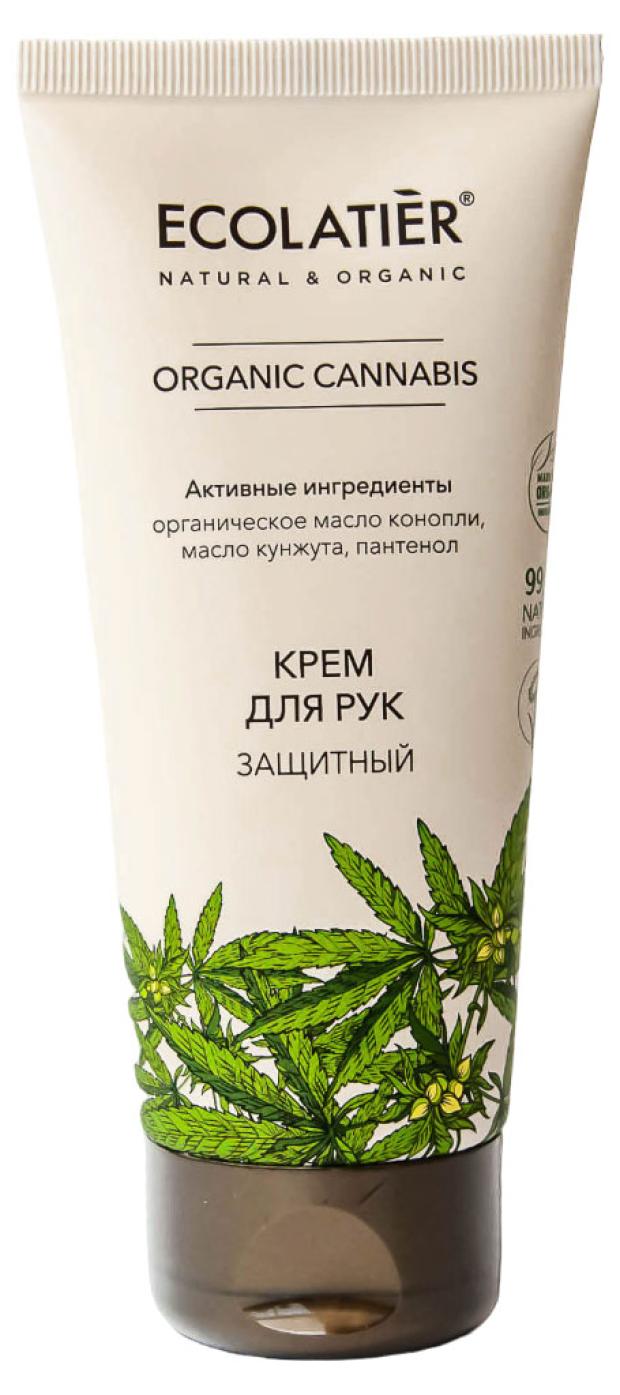 цена Крем для рук Ecolatier Защитный Серия Organic Cannabis, 100 мл