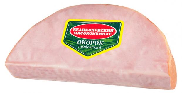 

Окорок варено-копченый «Великолукский мясокомбинат» Тамбовский, 300 г