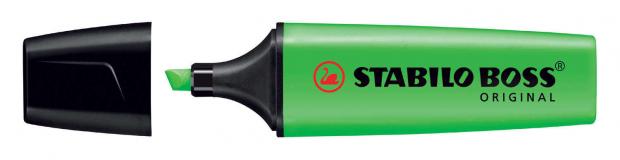 

Текстовыделитель Stabilo Boss Original зеленый, 1 шт