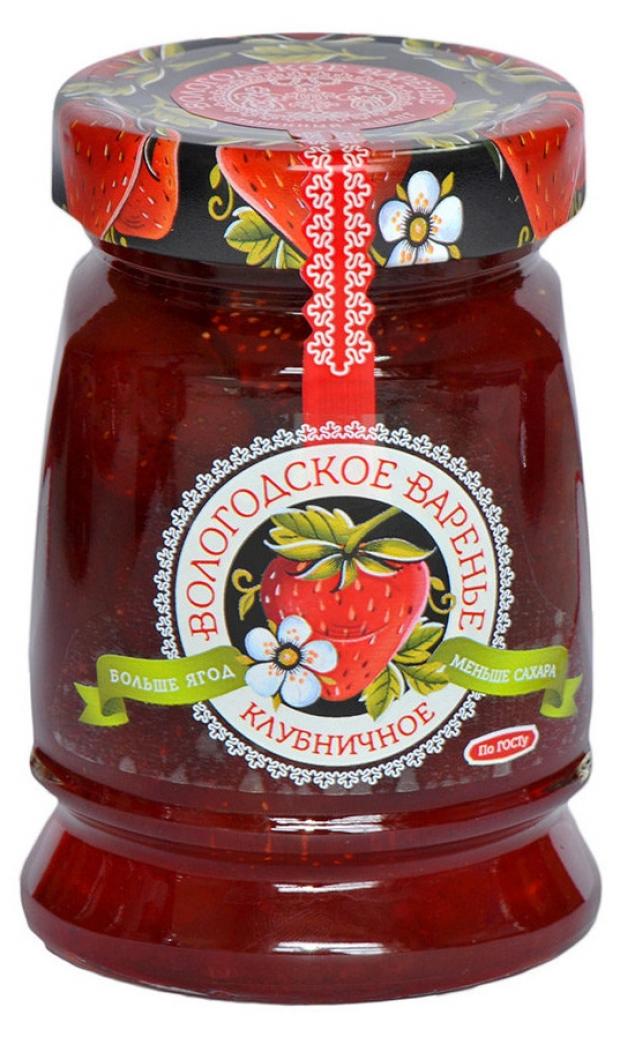 

Варенье «Экопродукт» Вологодское клубничное, 370 г