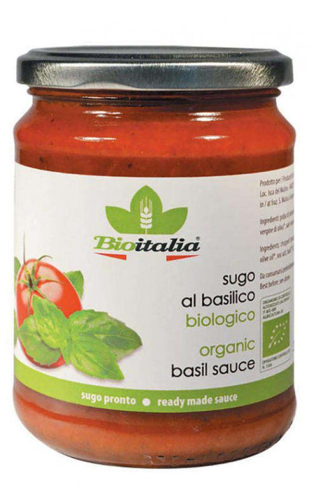 

Соус томатный Bioitalia с базиликом, 350 г