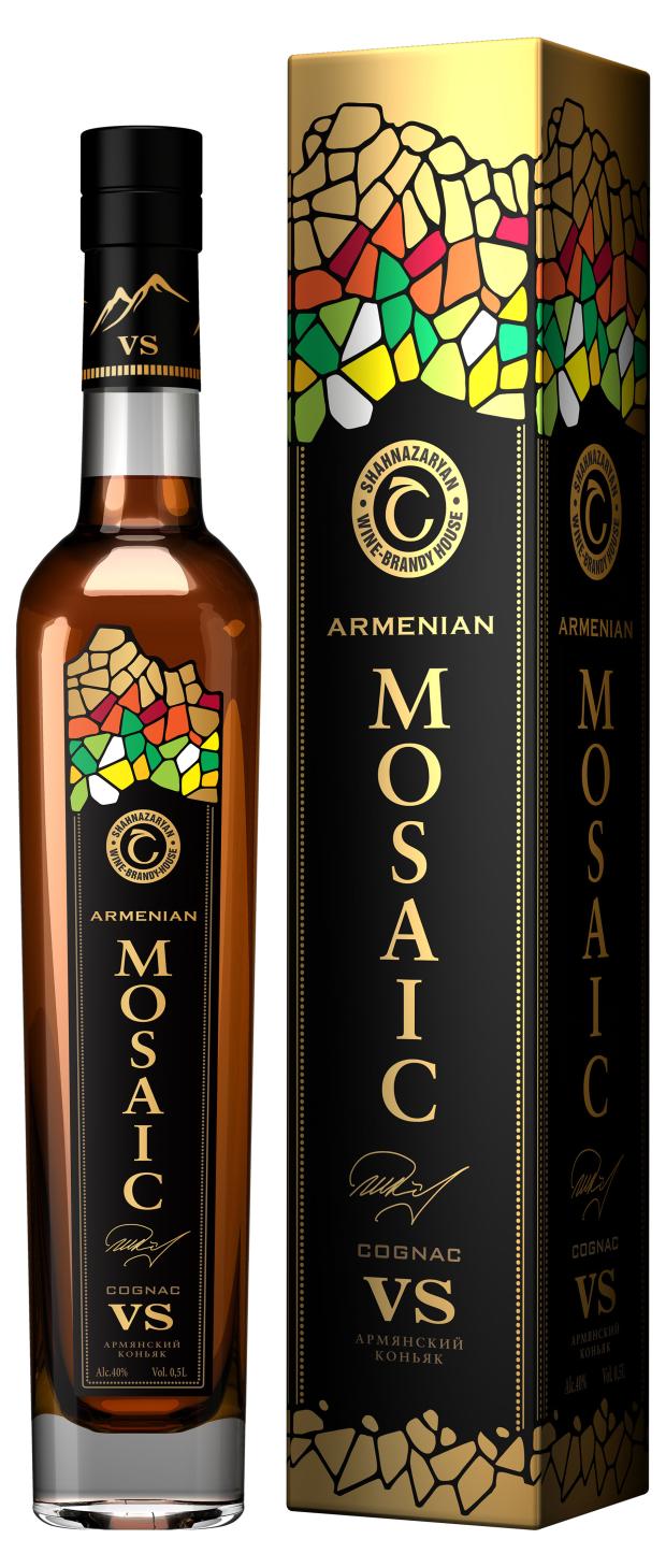

Коньяк SHAHNAZARYAN Армянская Мозаика 3 года Армения, 0,5 л