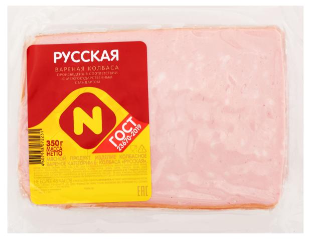 

Колбаса вареная Останкино Русская, 350 г