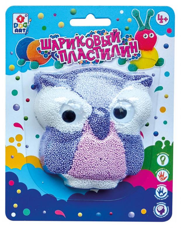 

Пластилин шариковый 1Toy Совенок