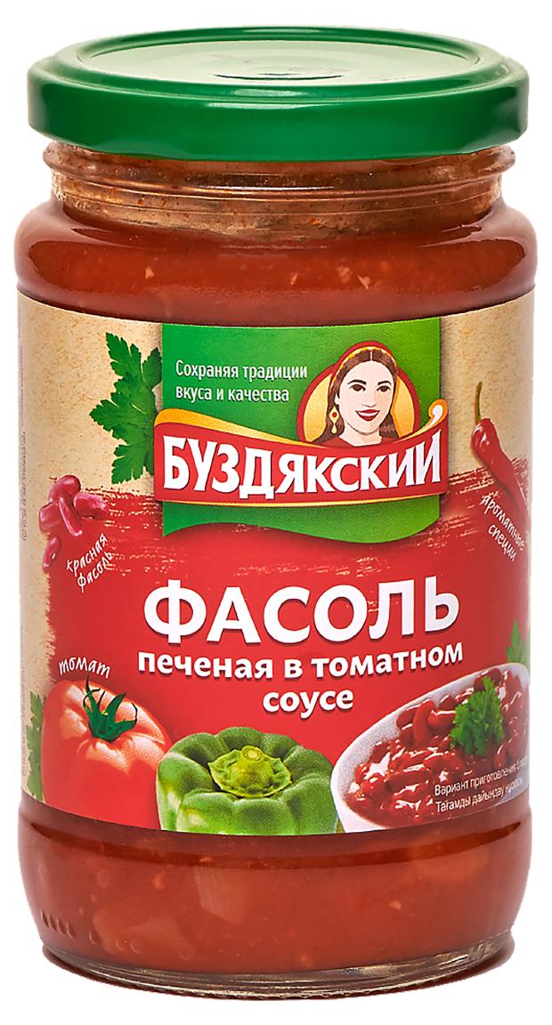 Фасоль печеная Буздякский в томатном соусе, 350 г