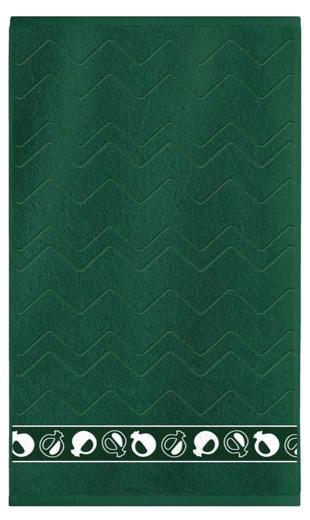 

Полотенце Волшебная Ночь махровое 420Г/М2 Pomegranate Темно-зеленый, 50х90 см