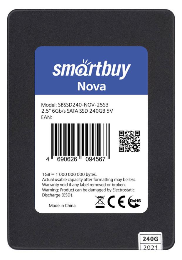 

Внутренний жесткий диск SmartBuy 2,5, 240GB