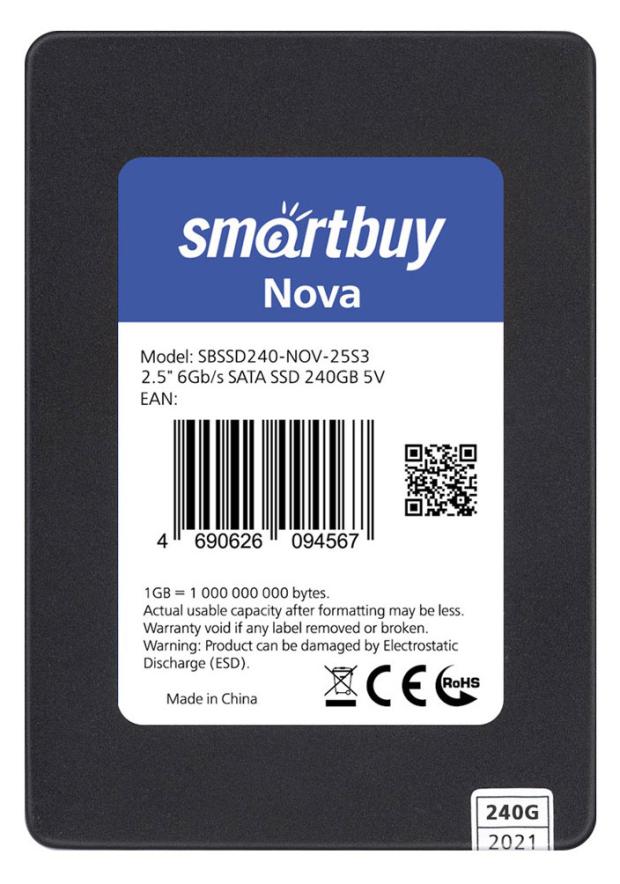 Внутренний жесткий диск SmartBuy 2,5, 240GB