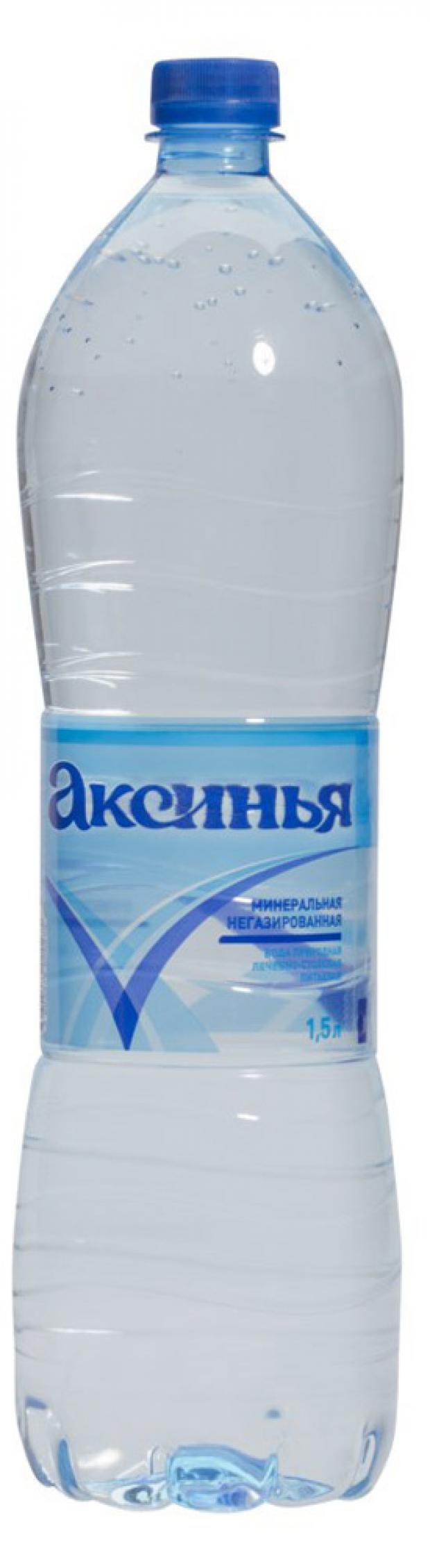 Вода минеральная Аксинья негазированная, 1,5 л