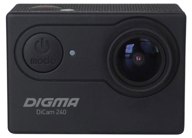 Экшн-камера DIGMA DiCam 240 черная