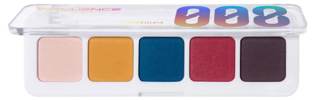 Палетка теней Influence Beauty Color Algorithm 008 из 5 оттенков тон 03, 5 г