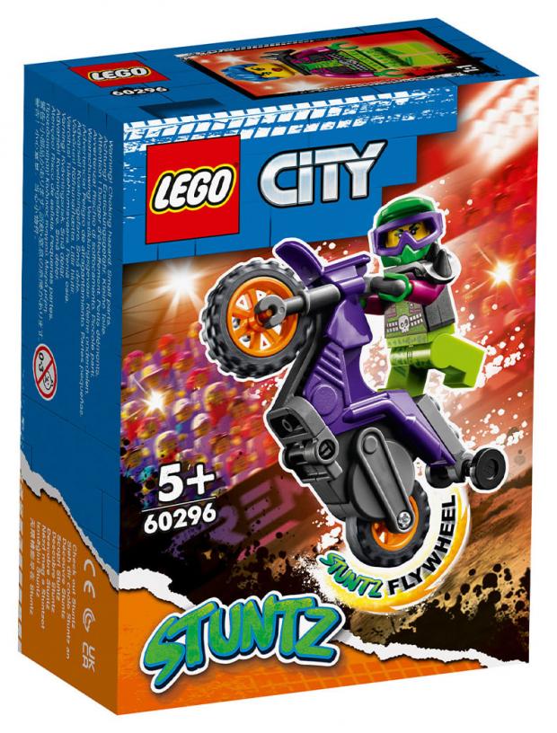 Конструктор LEGO City Stuntz Акробатический трюковый мотоцикл