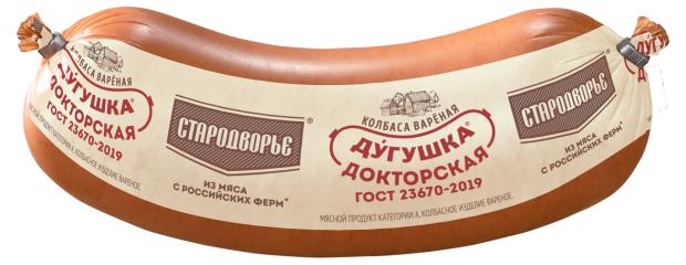 

Колбаса вареная Стародворье Дугушка Докторская, 1 упаковка ~ 0,6 кг