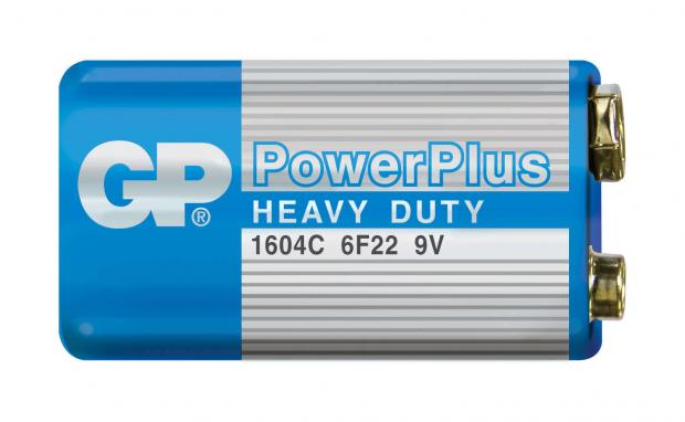 

Батарейка GP Power Plus 6F22 крона, 1 шт