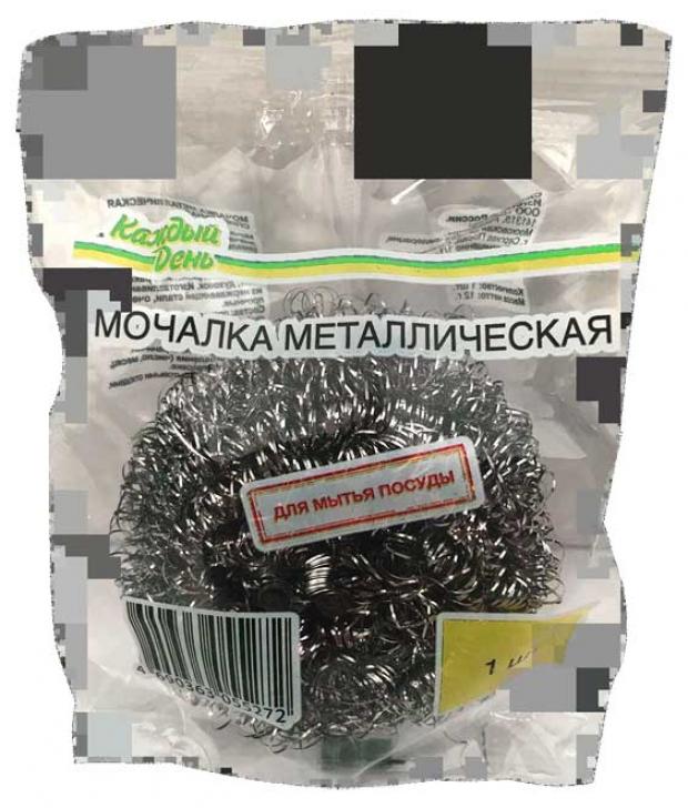 

Мочалка для посуды «Каждый день» металлическая, 1 шт