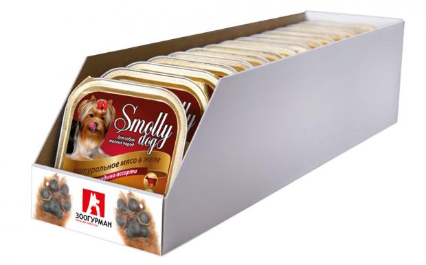 

Консервы для собак «Зоогурман» Smolly dog говядина, 100 г