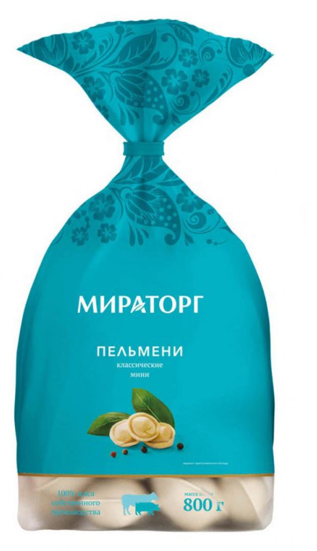 

Пельмени Мираторг мини классические, 800 г