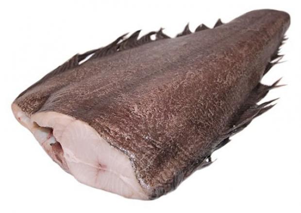 Палтус тушка потрошеный без головы, вес