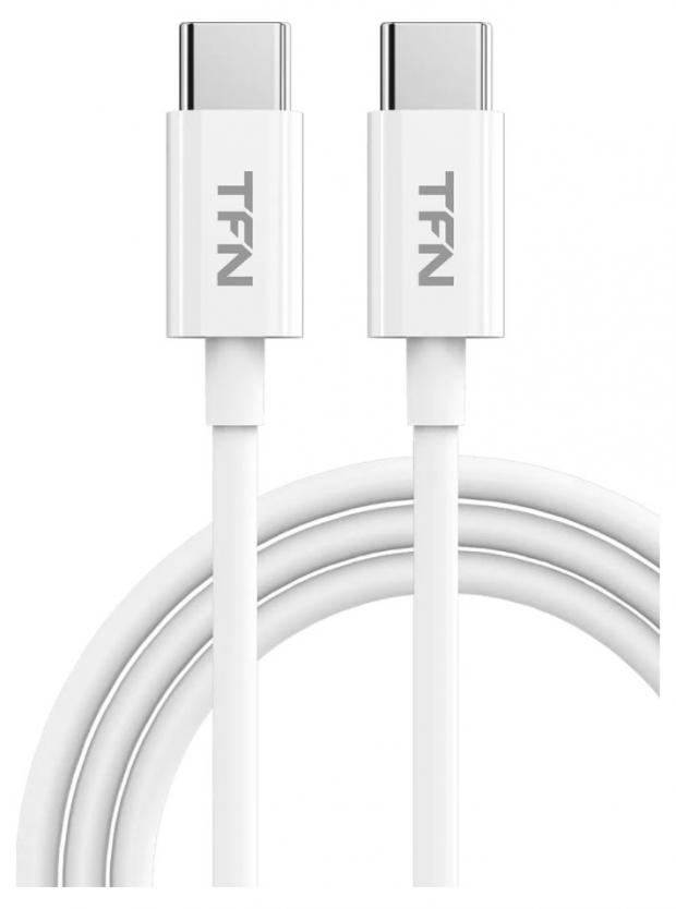

Кабель TFN USB Type-C - Type-C 3A белый, 1 м
