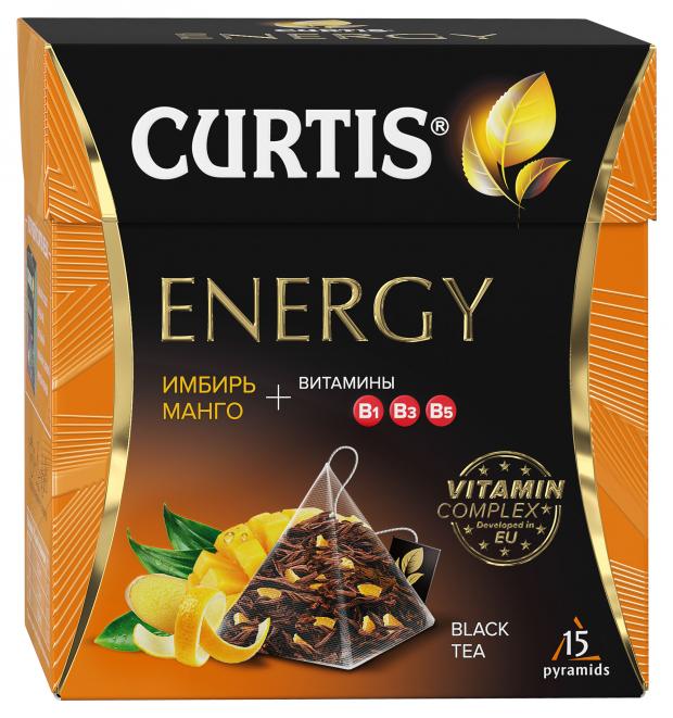 

Чай черный Curtis Energy Tea, 15x1,7 г