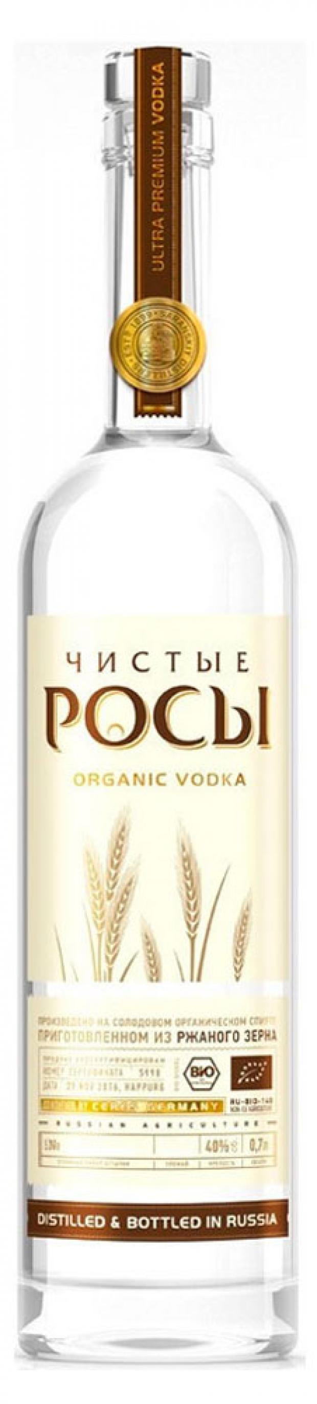 Водка Чистые Росы Organic Россия, 0,7 л