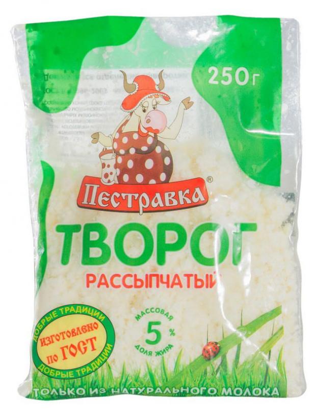 Творог Пестравка 5% БЗМЖ, 250 г