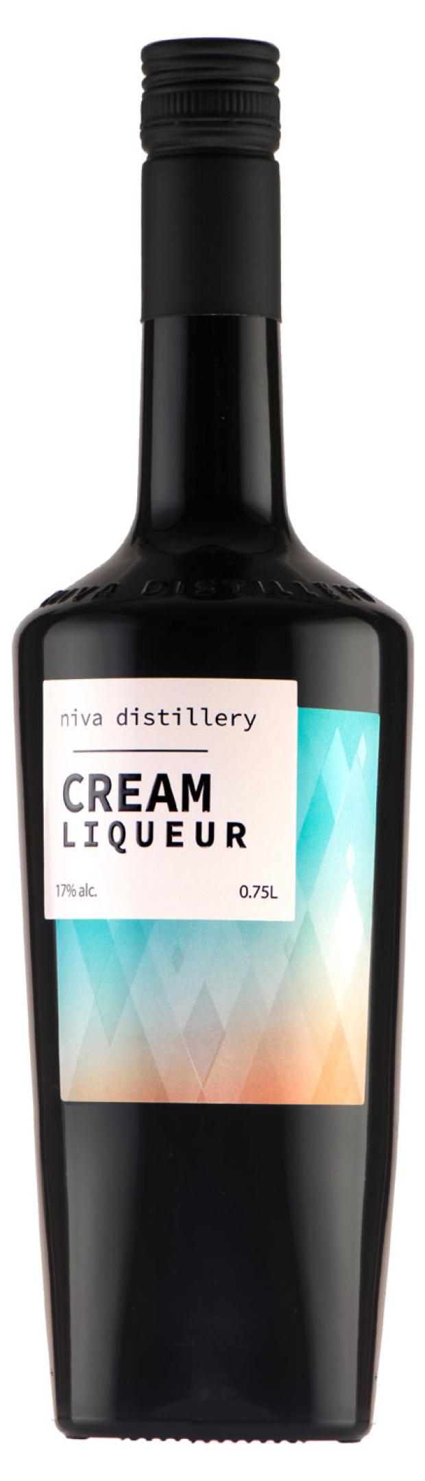 цена Ликер Niva distillery Cream эмульсионны 17% Россия, 0,75 л