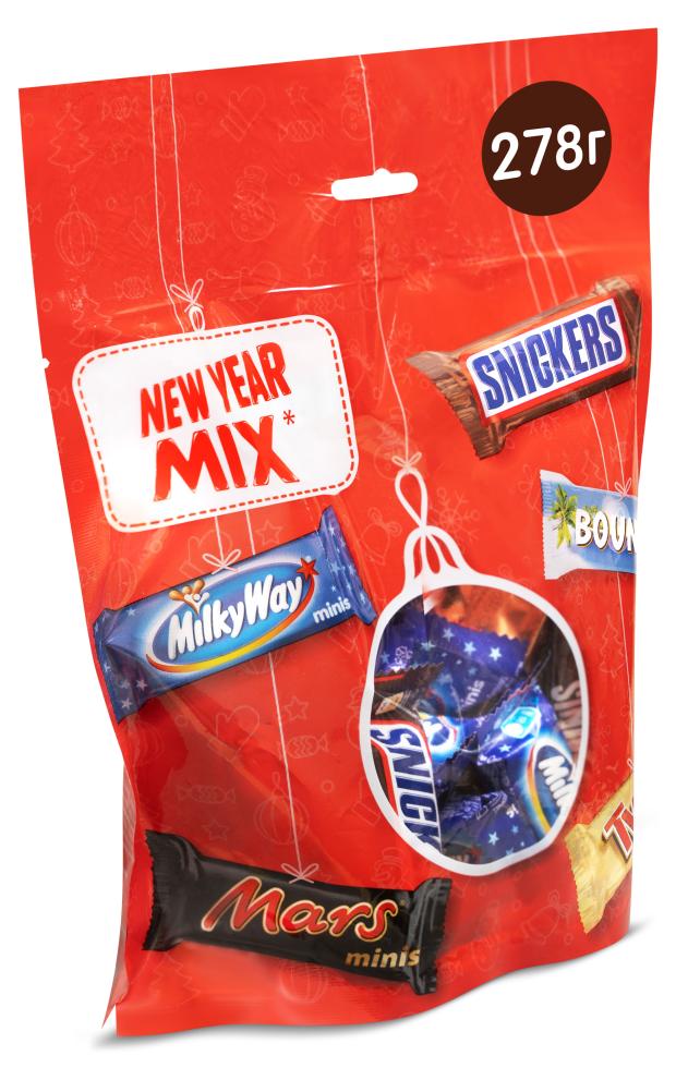 

Подарок новогодний сладкий Minis New Year Mix, 278 г