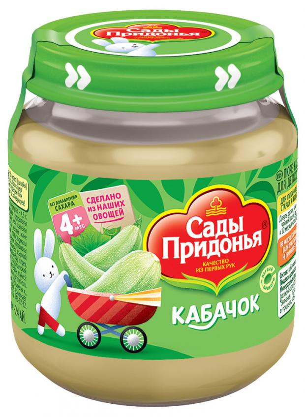 

Пюре «Сады Придонья» кабачковое с 4 мес., 120 г