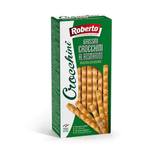 

Палочки Roberto Хлебные Кроккини с розмарином, 250 г