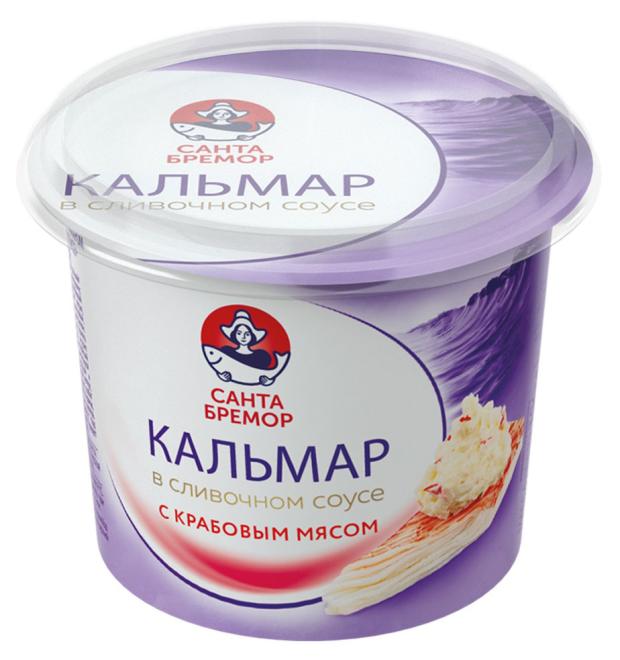 

Кальмар Санта Бремор рубленный с крабовым мясом, 150 г