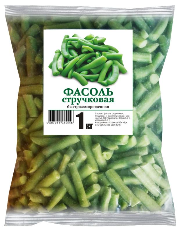 Фасоль стручковая Русское Приволье замороженная, 1 кг