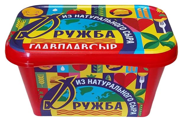 Сыр плавленый Главплавсыр Дружба 40% БЗМЖ, 400 г