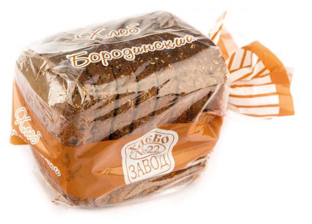 Хлеб Бородинский Хлебозавод 22 нарезка, 370 г