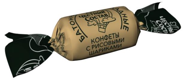 

Батончики шоколадные Честный состав с рисовыми шариками, 160 г