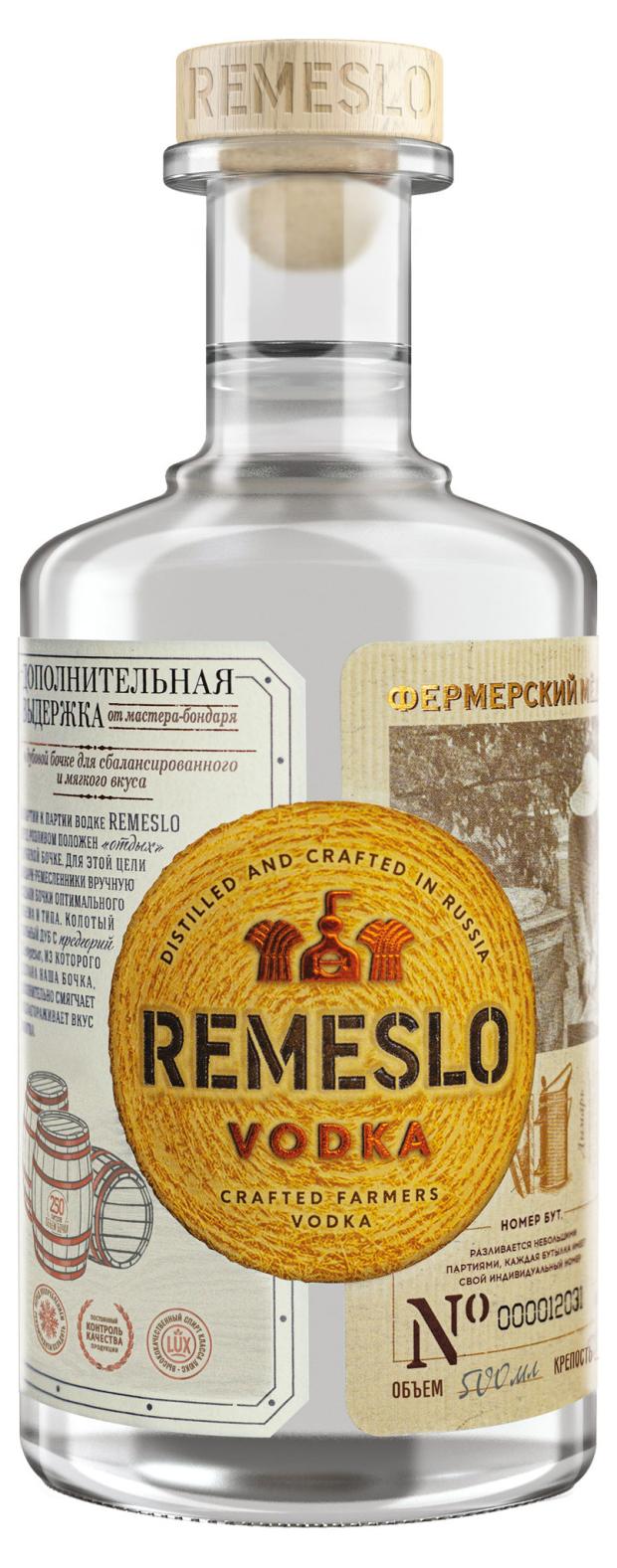 Водка Ремесло Россия, 0,5 л