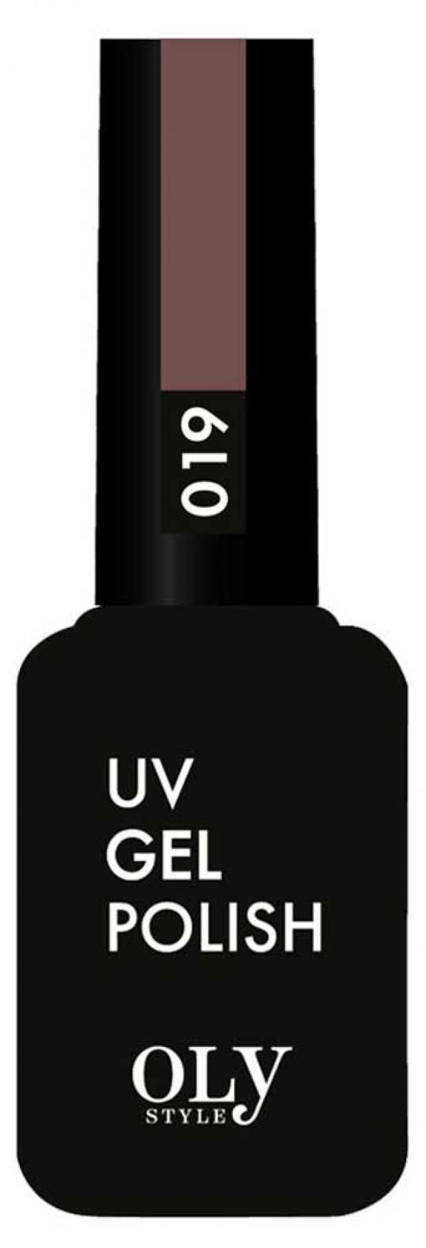 

Гель-лак для ногтей UV Olystyle OLS-GL антрацитовый тон 019, 10 мл