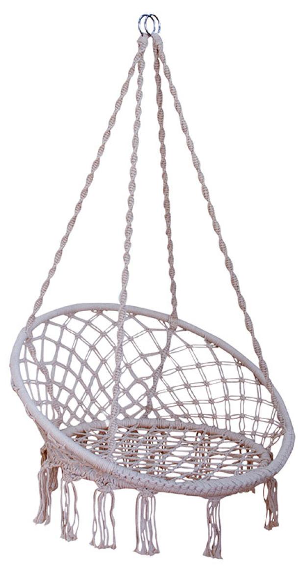 

Гамак подвесной Garden star одноместный круглый, 73 x 120 см