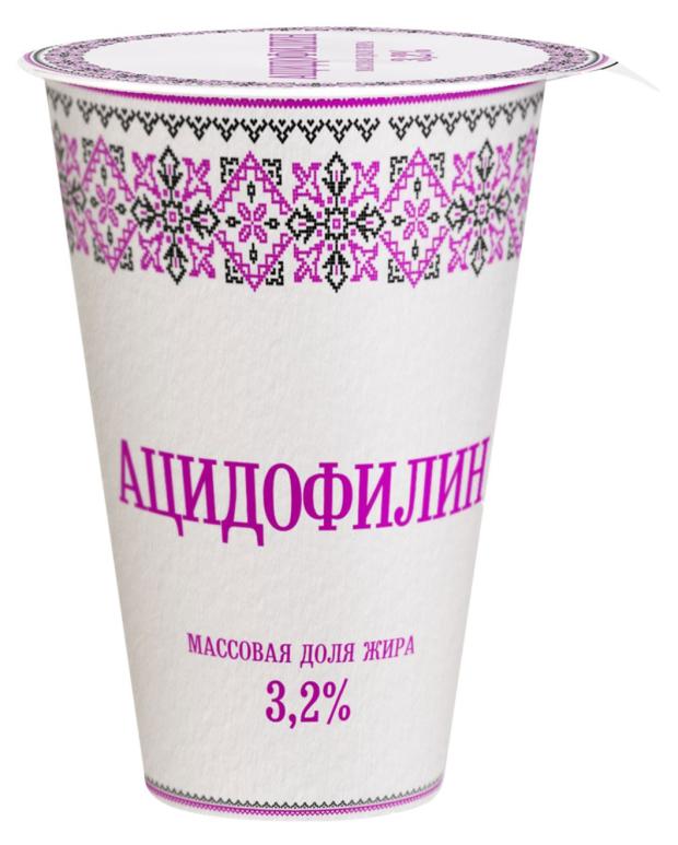 Ацидофилин Славянские кружева 3,2% БЗМЖ, 175 г