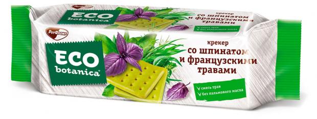 

Крекеры Рот Фронт Eco-botanica со шпинатом и французскими травами, 200 г