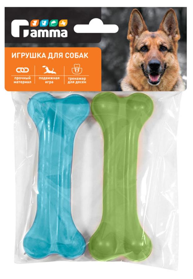 

Игрушка для собак GAMMA Кость литая 3 130мм, 2 шт