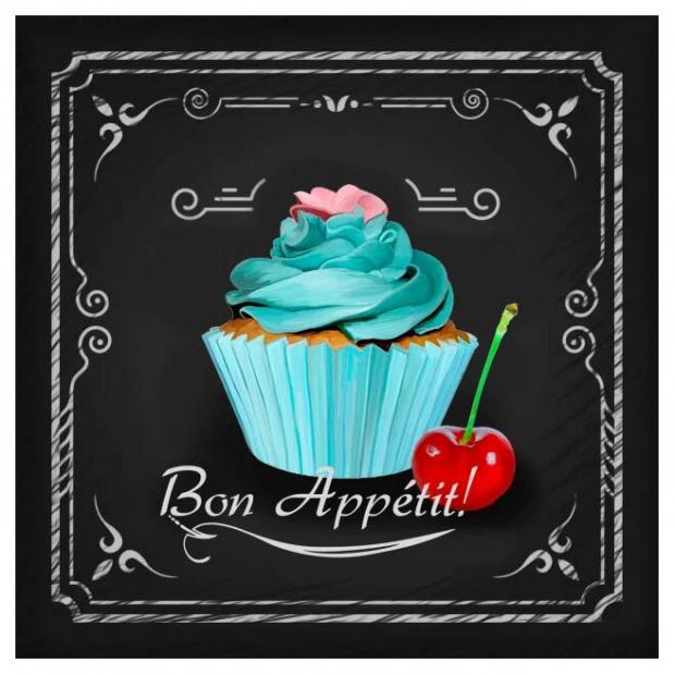 

Салфетки бумажные 3-слойные Gratias Bon Appetit, 20 шт