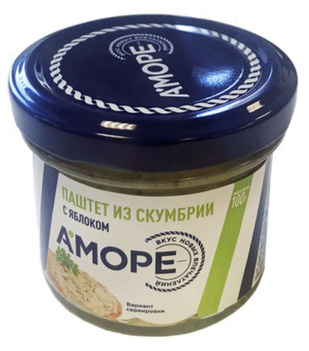

Паштет из скумбрии А'МОРЕ с яблоком, 100 г