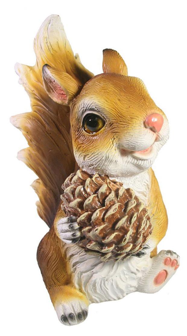 

Фигурка садовая Белка с шишкой, 9,5х12,5х19 см