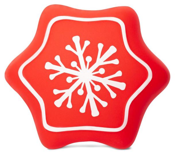 

Игрушка для собак Triol New Year Снежинка, 8,5 см