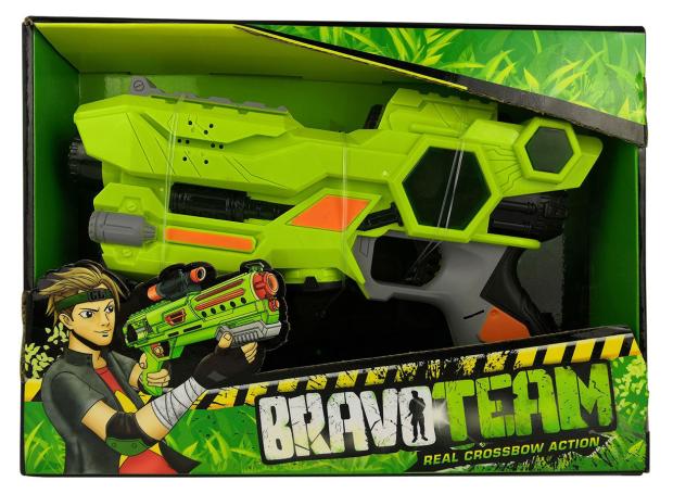 Игрушка Junfa Toys Bravo Team Пистолет со светом и звуком фотографии